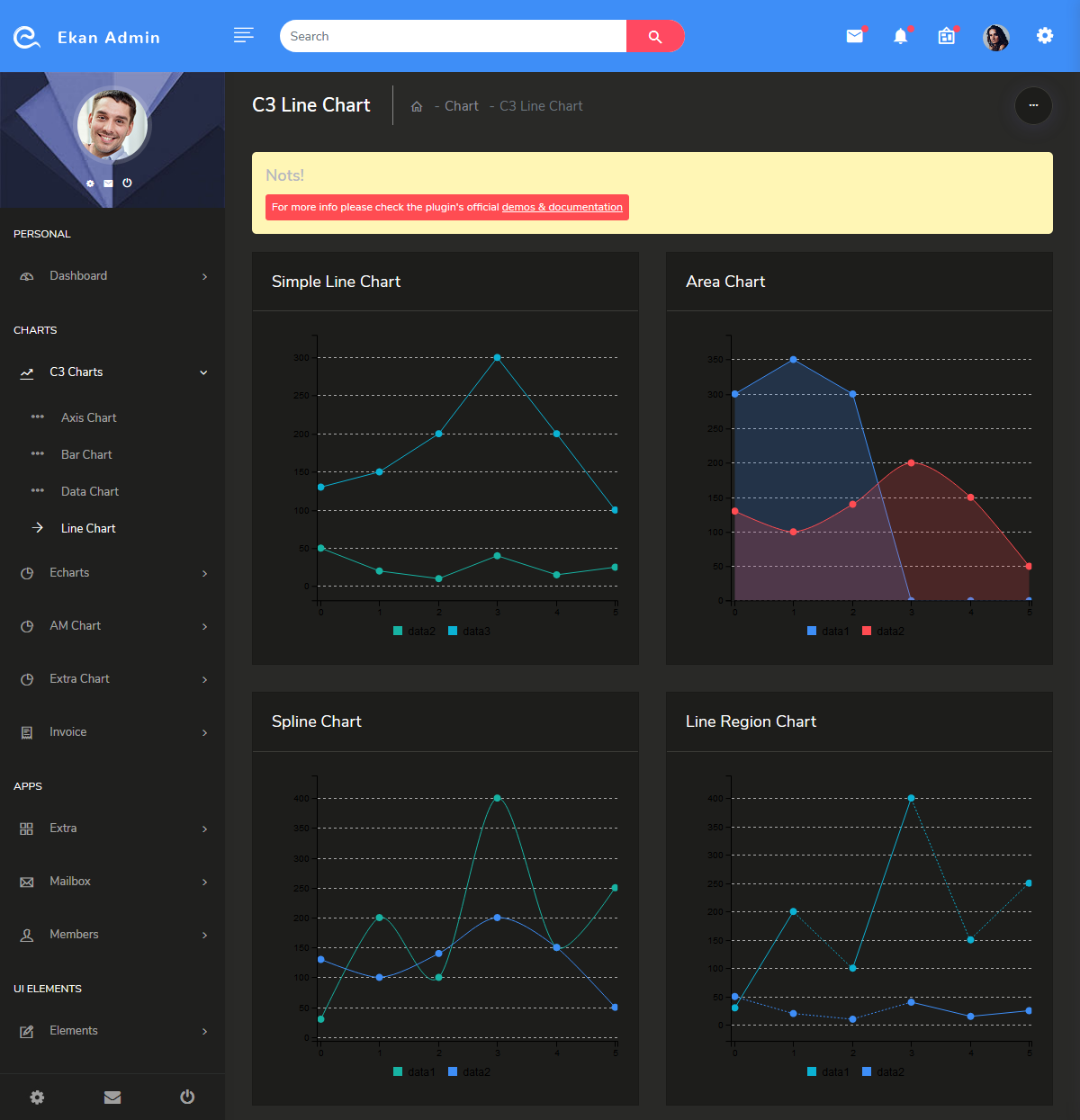 Bootstrap Admin Template