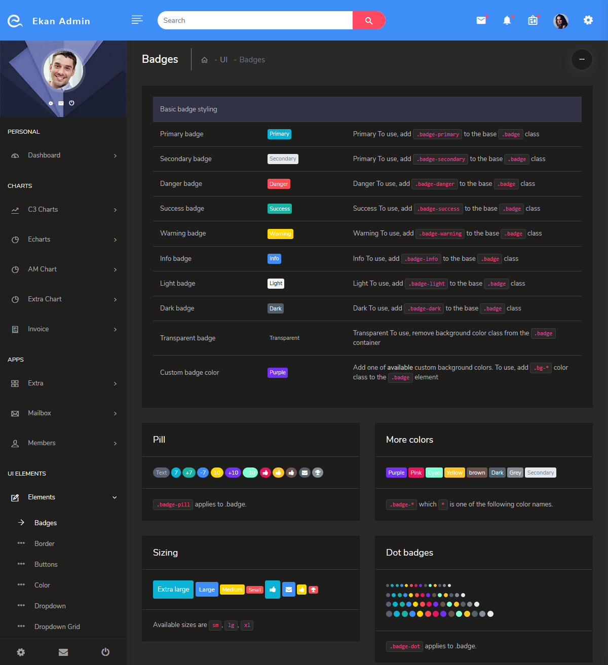 Premium Admin Template
