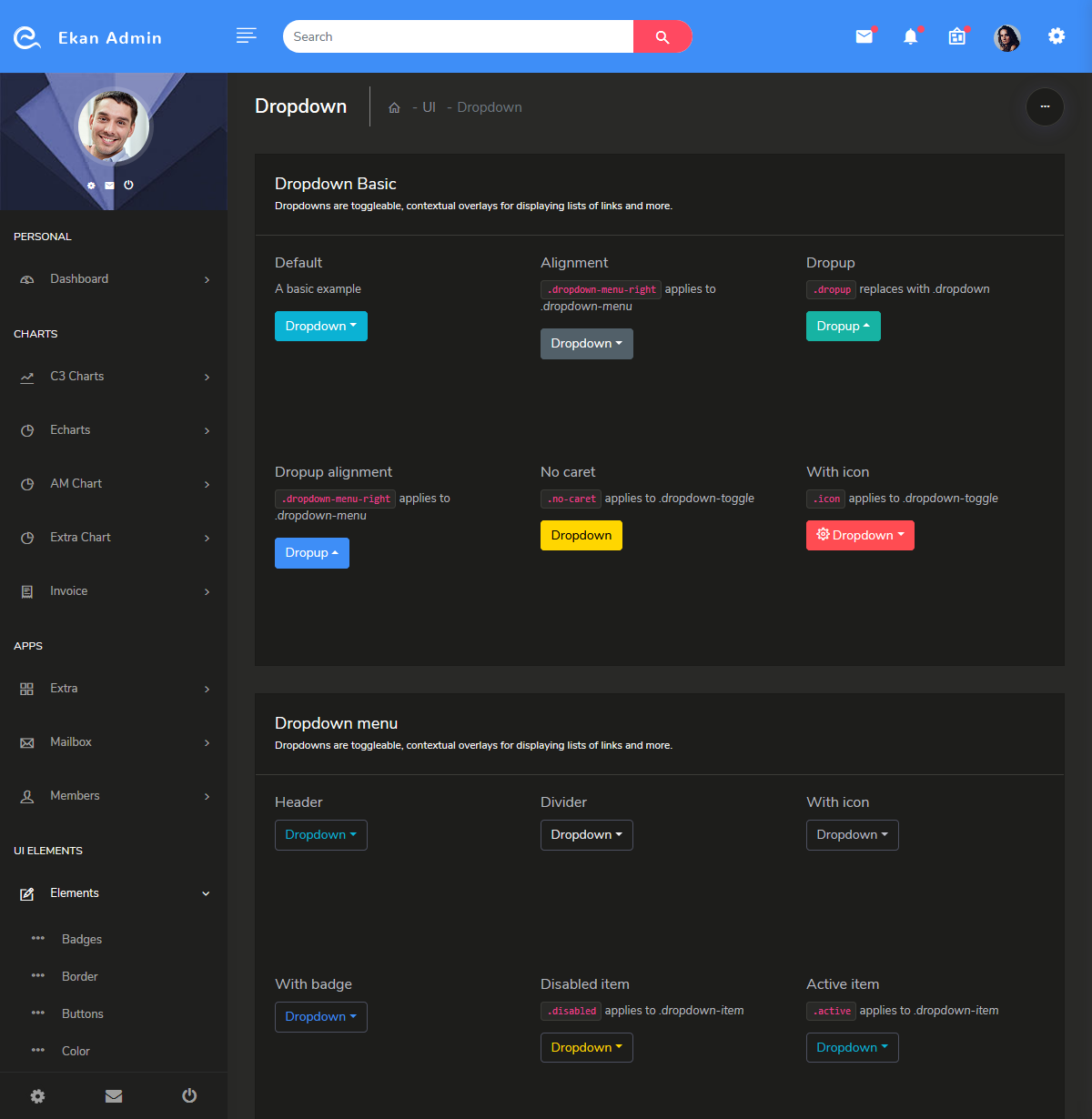 Bootstrap Admin Template