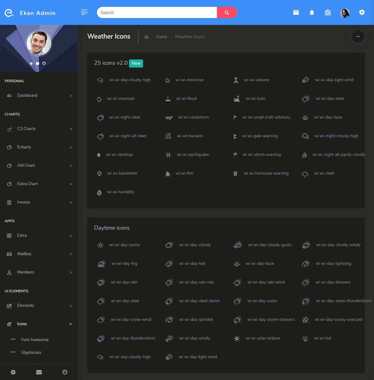Bootstrap 4 Admin Templates