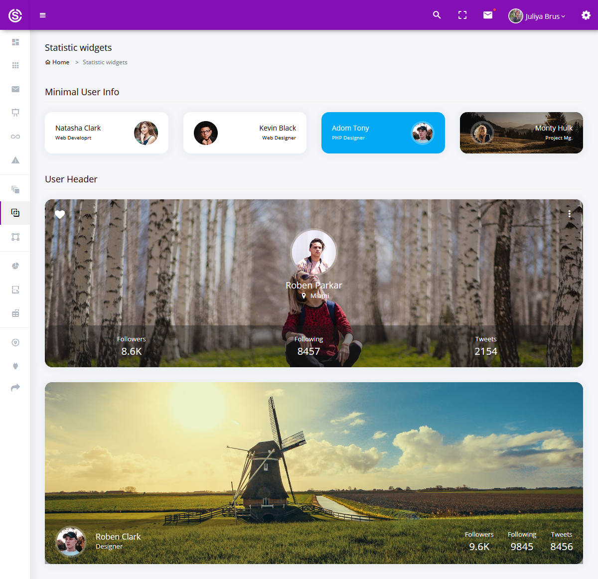 Dashboard Admin Templates