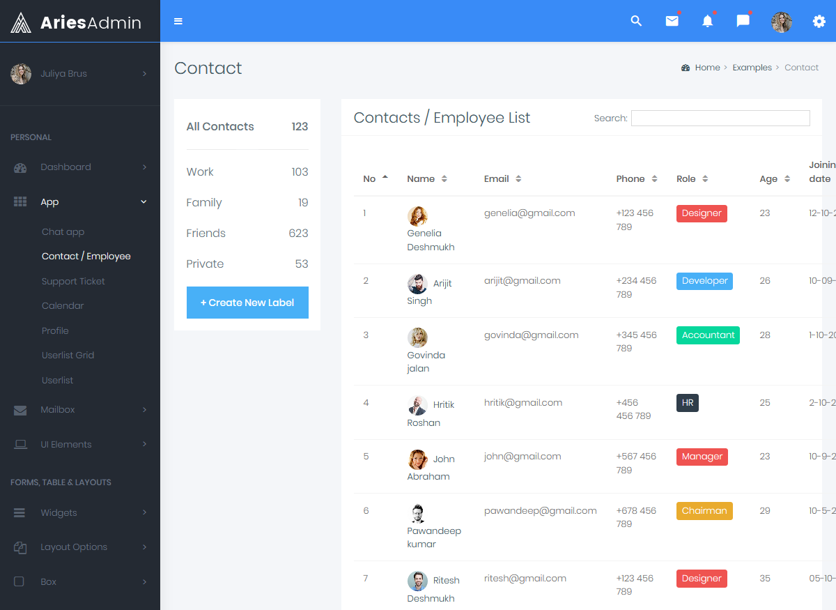 Admin Templates