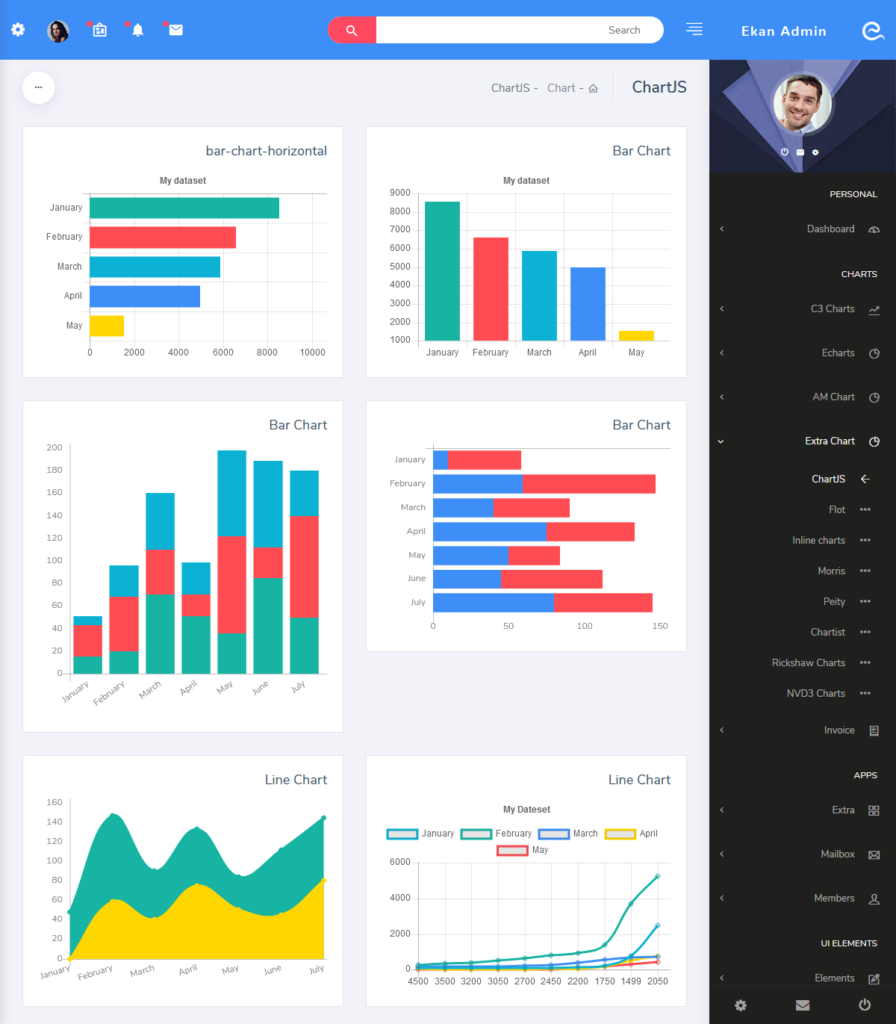 Bootstrap Admin Template