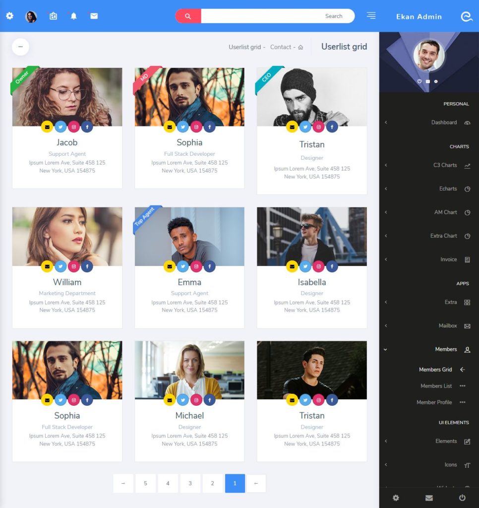 Bootstrap Admin Templates