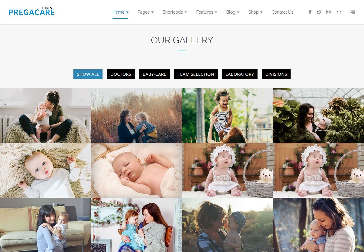 One Page Parallax HTML Template