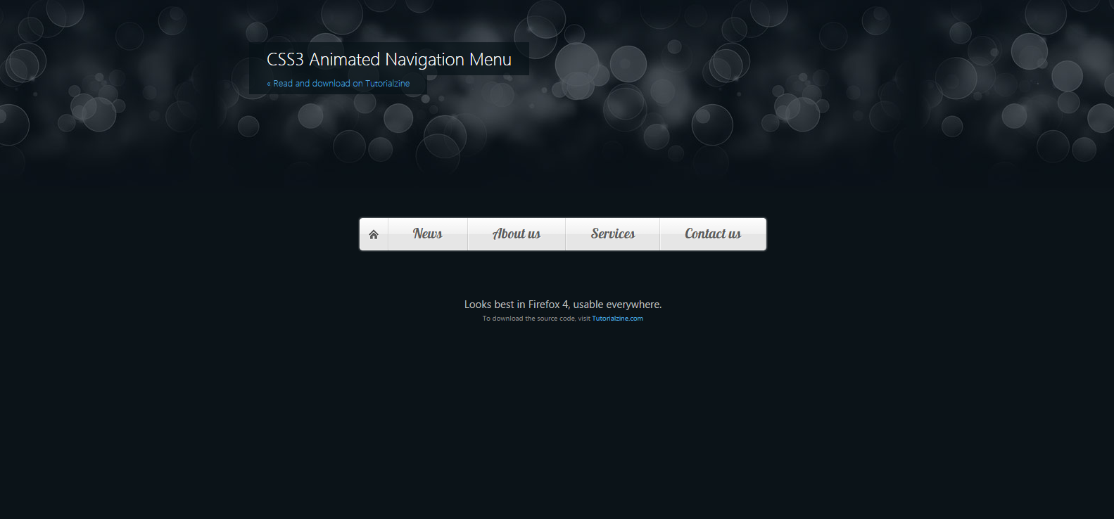 Free Drop Down Menus in CSS3 & HTML5 - Web Design Inspiration ...