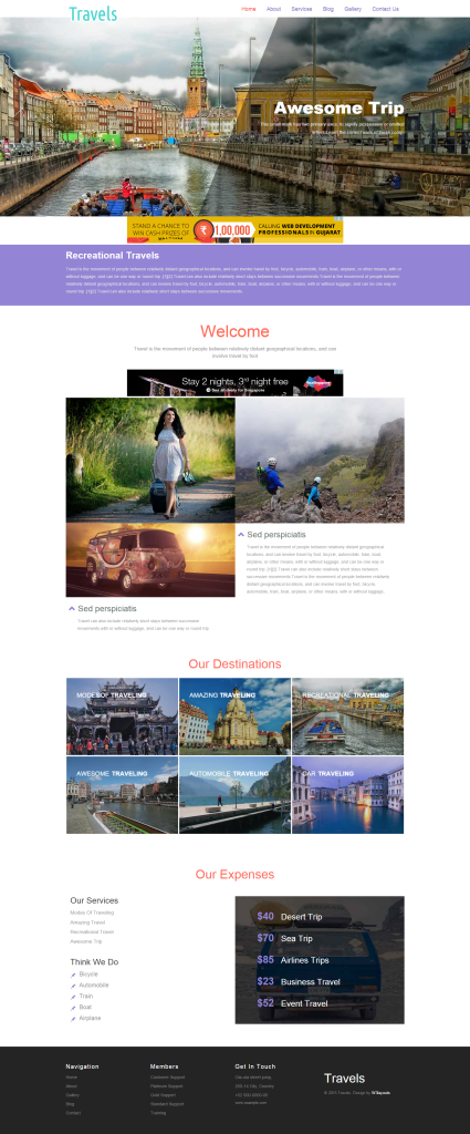 Free Responsive Website Templates | Responsive Website Templates