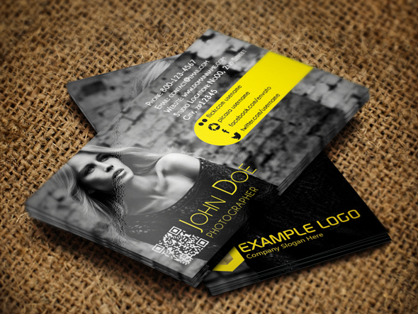 Business Card for Fashion World Free PSD Mockups