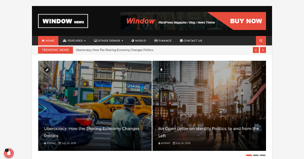 10.WindowMag WordPress Magazine & Blog Premium Theme