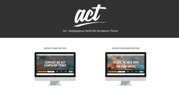 14.Act Multipurpose Nonprofit WordPress Theme