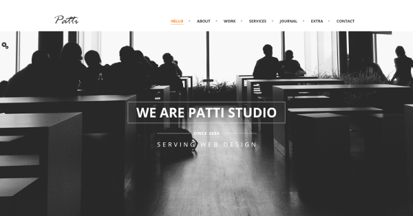 6.Patti – Parallax One Page HTML Template