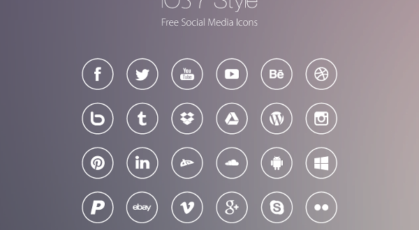 free social media icons