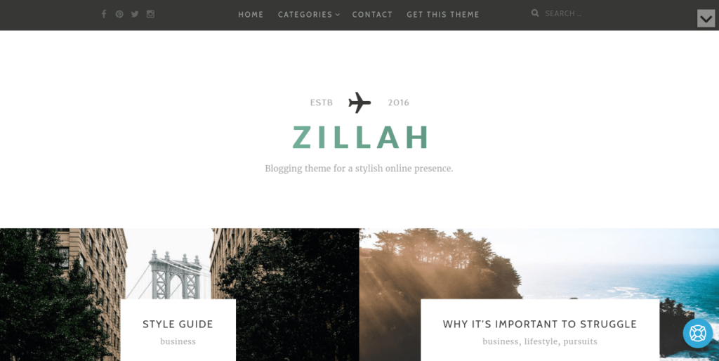 Blog WordPress Themes