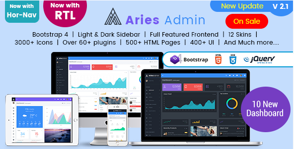 Bootstrap 4 Admin