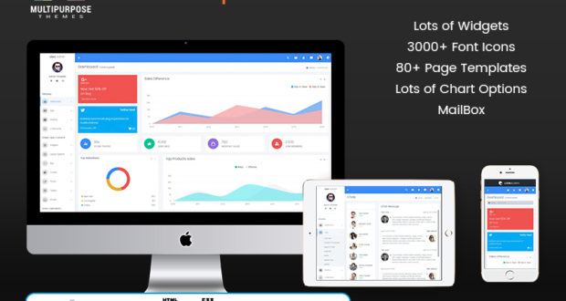 Bootstrap 4 Admin Template