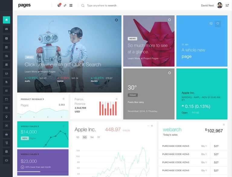 100+ Perfect Admin Templates and Admin Areas For Your Web-App