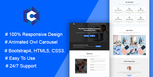 HTML Template