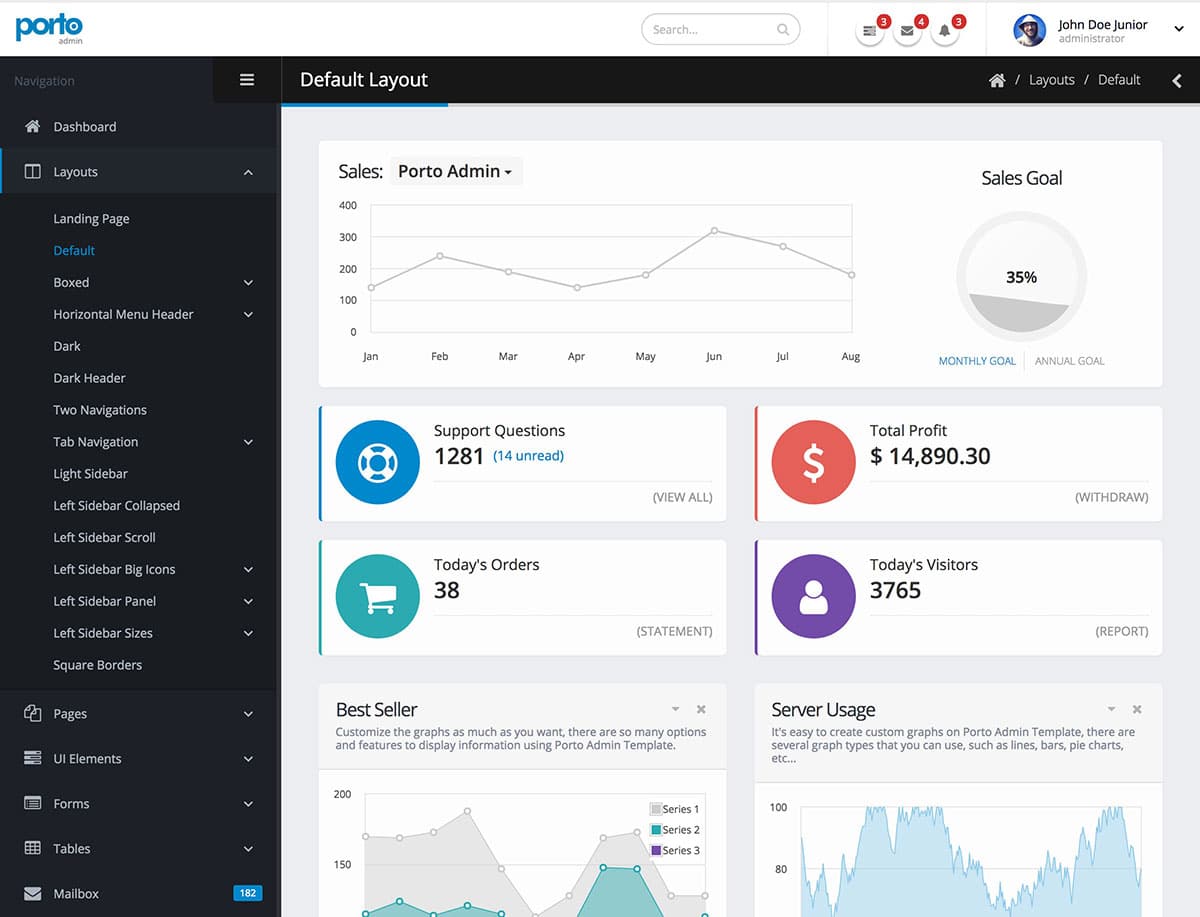 Bootstrap Admin Templates