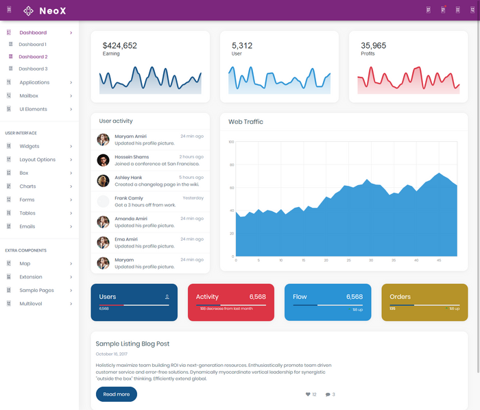 Admin Templates