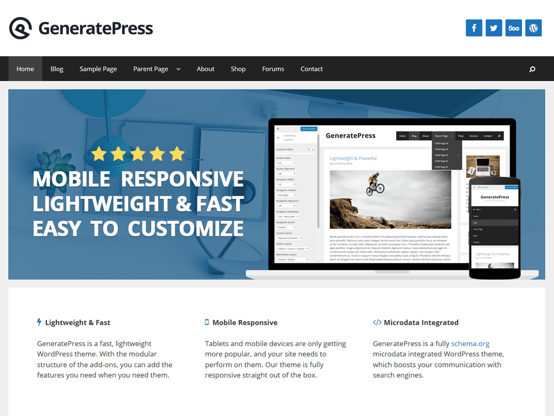 Multipurpose Responsive WordPress Themes