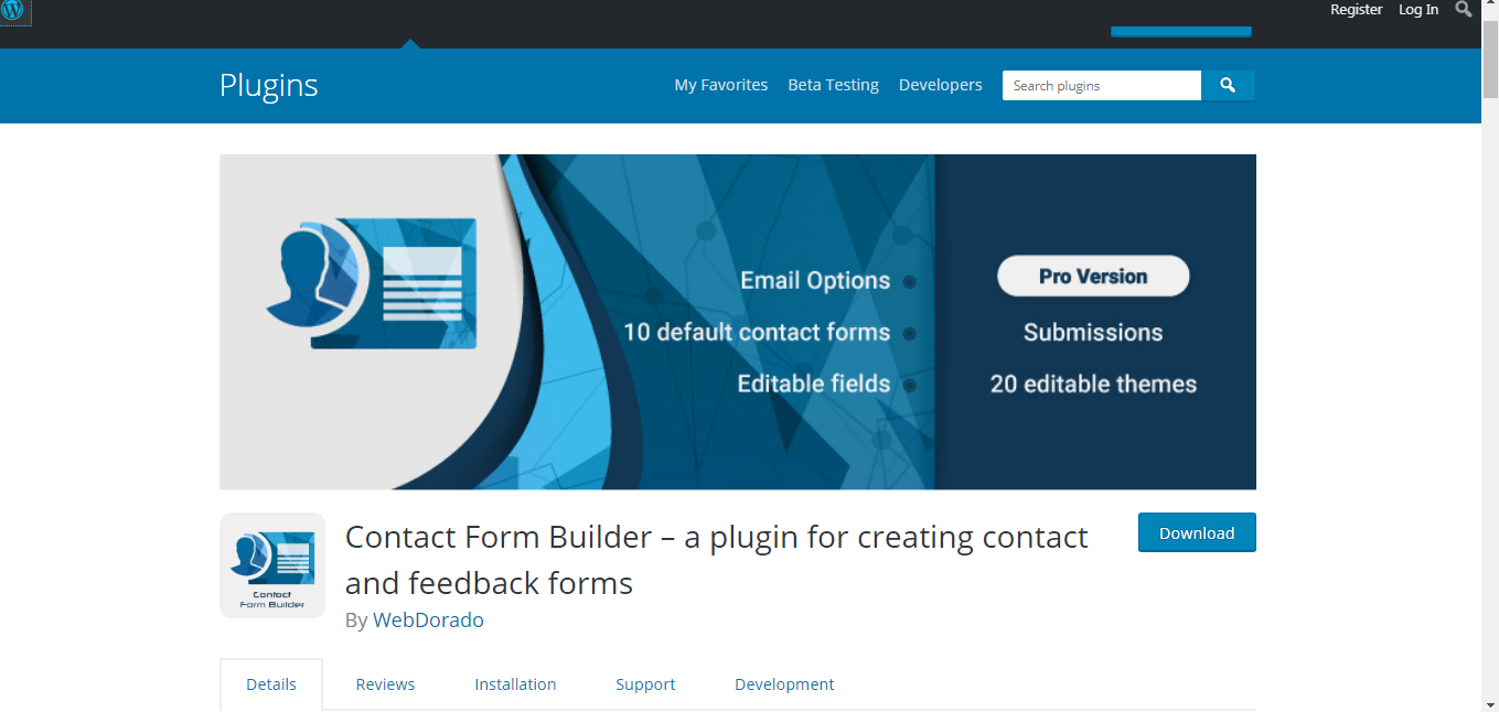 Contact Form Builder