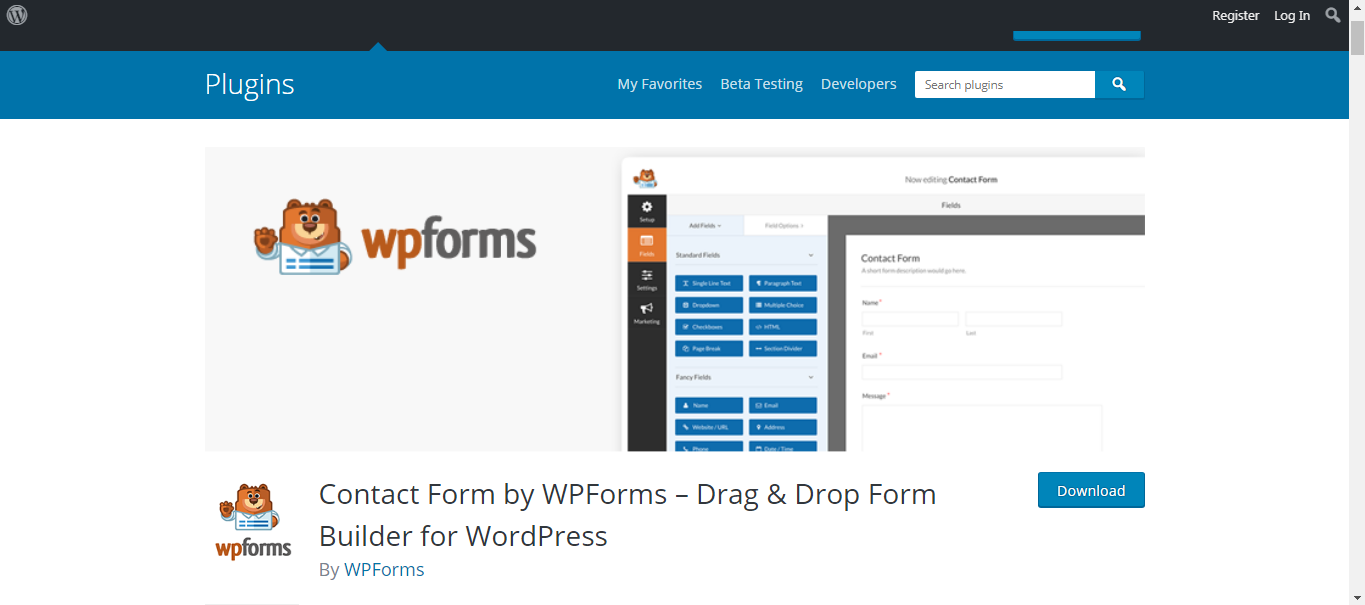 Contact Form by WPForms