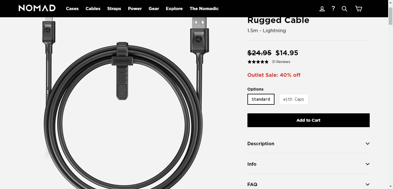 Nomad Rugged Cable
