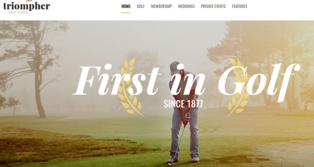 WordPress Golf Themes