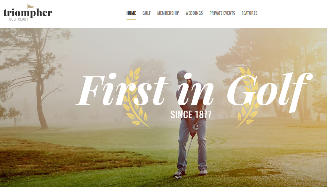 WordPress Golf Themes