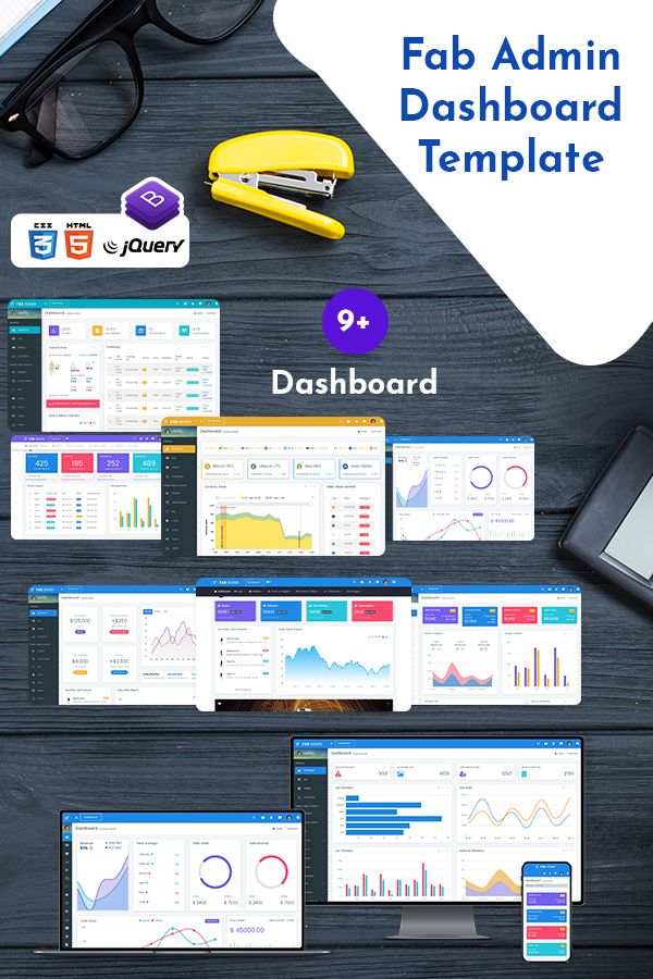 Bootstrap Dashboard Template