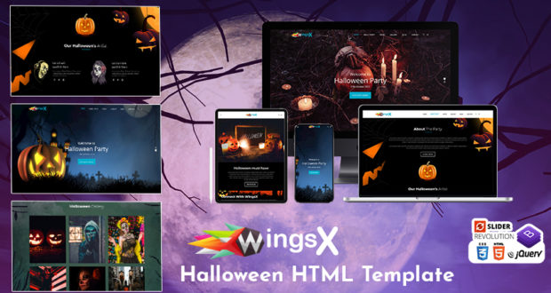 Halloween Premium HTML Template