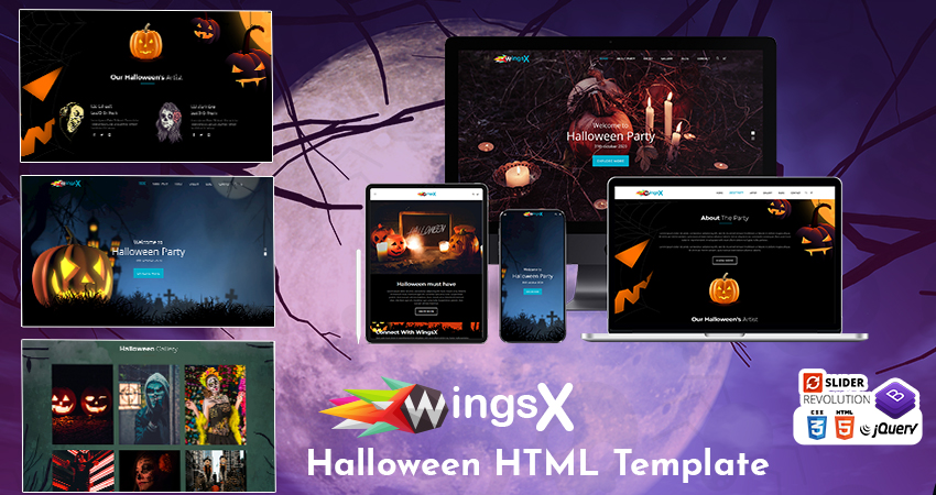 Halloween Premium HTML Template
