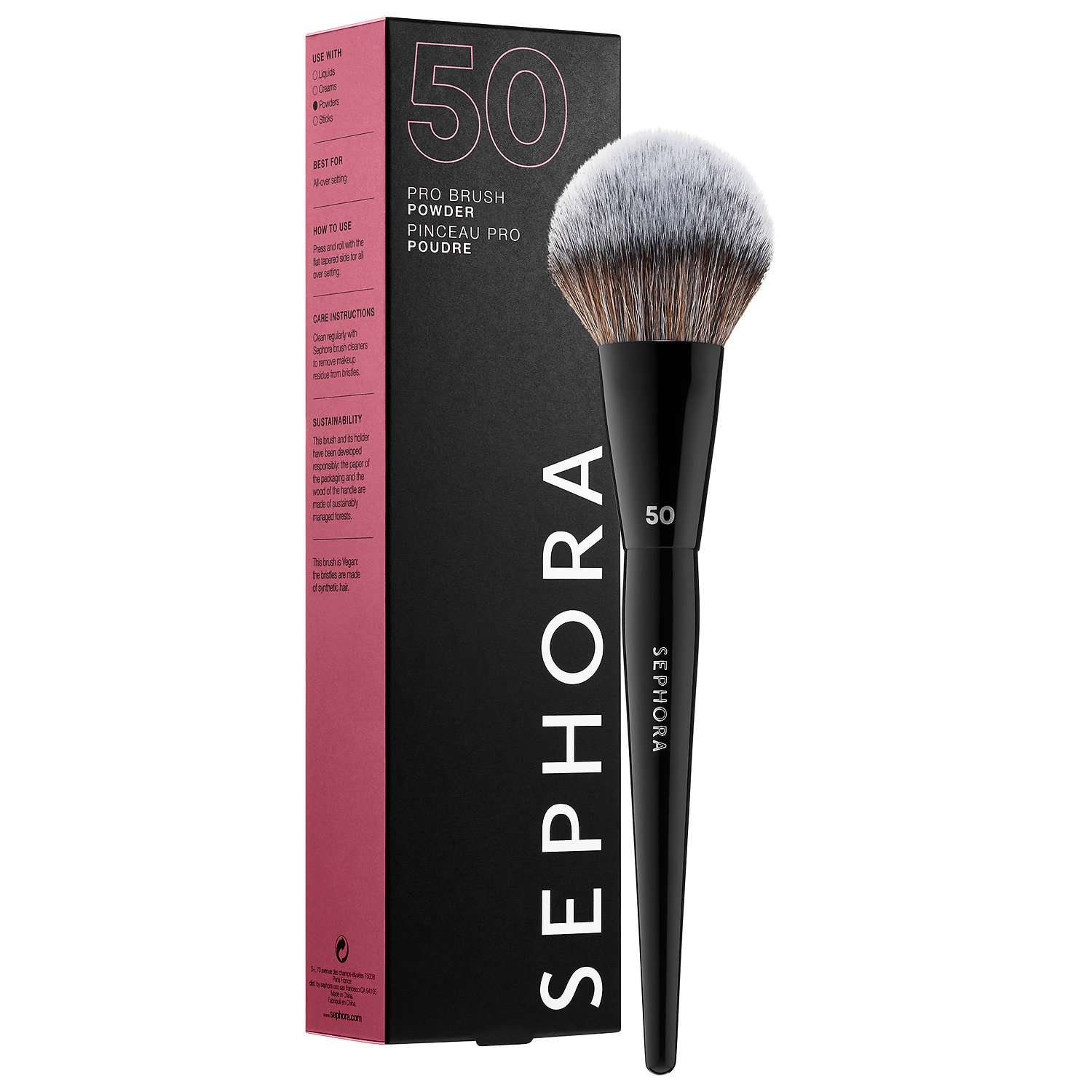 Blush Brush,Sephora Collection Pro Powder Brush #50