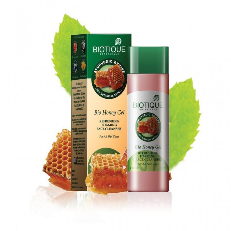 Biotique Bio Honey Gel Refreshing Face Foam