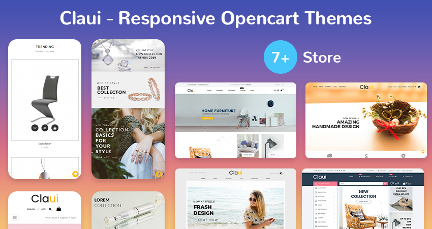 Claui Responsive OpenCart Theme