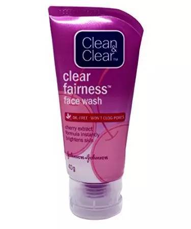 Clean And Clear Fairness Face Wash