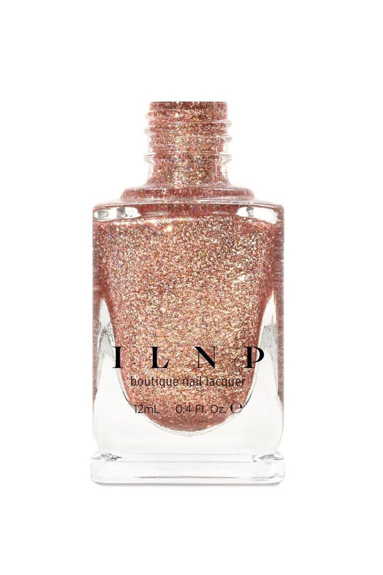 ILNP Juliette Holographic Nail Polish in Rose Gold