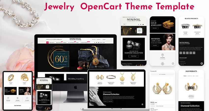 Jewelry OpenCart Multipurpose Themes