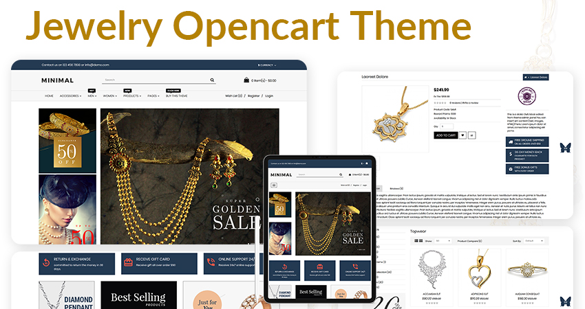 Responsive Opencart 3 Theme for Online Store