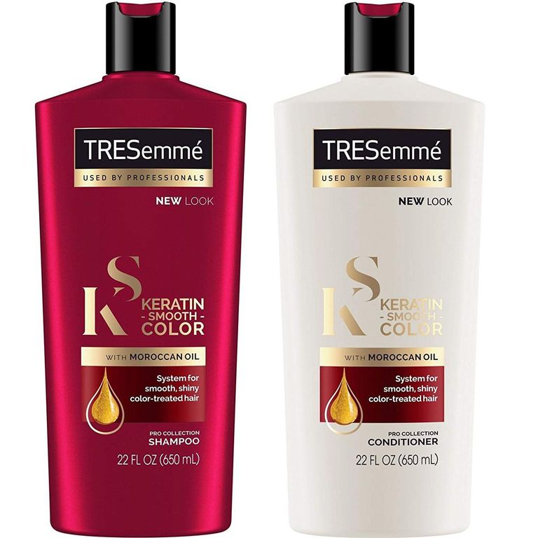 Keratin Smooth Color Shampoo and Conditioner, Tresemmé