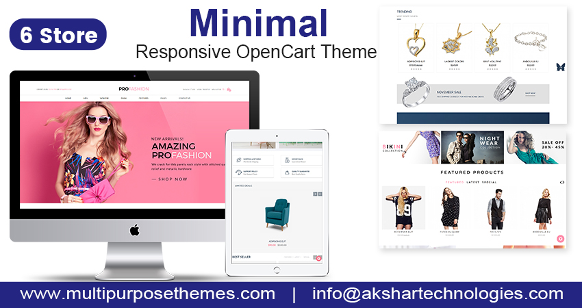 Minimal - Multi-purpose Responsive Opencart 3 Theme