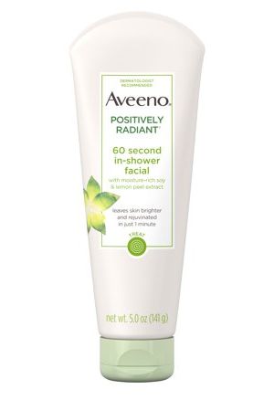 Positively Radiant 60 Second In-Shower Facial, Aveeno