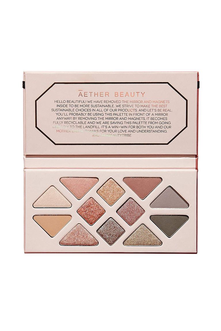 Rose Quartz Crystal Gemstone Eyeshadow Palette,