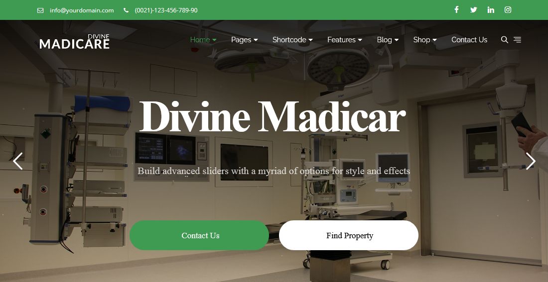 Divine Pro -Medical 2 HTML Template