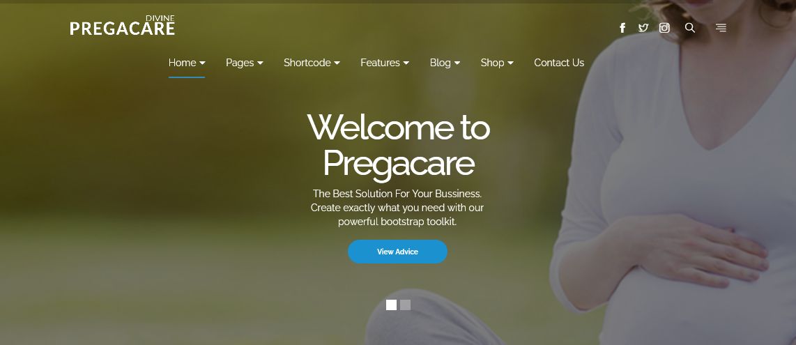 Divine Pro -Prega Care HTML Template