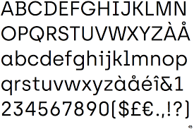 Archia regular font