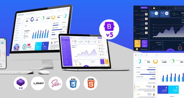 Bootstrap 5 Admin Dashboard