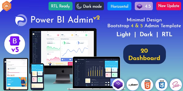 Bootstrap 5 Admin Dashboard