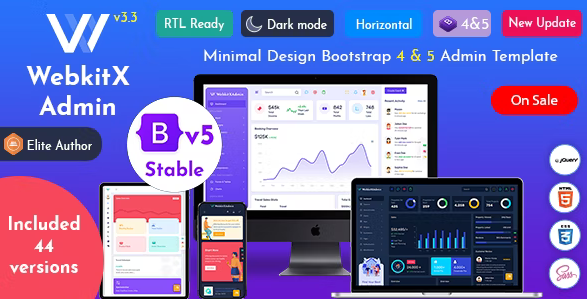 Bootstrap 5 Admin Dashboard