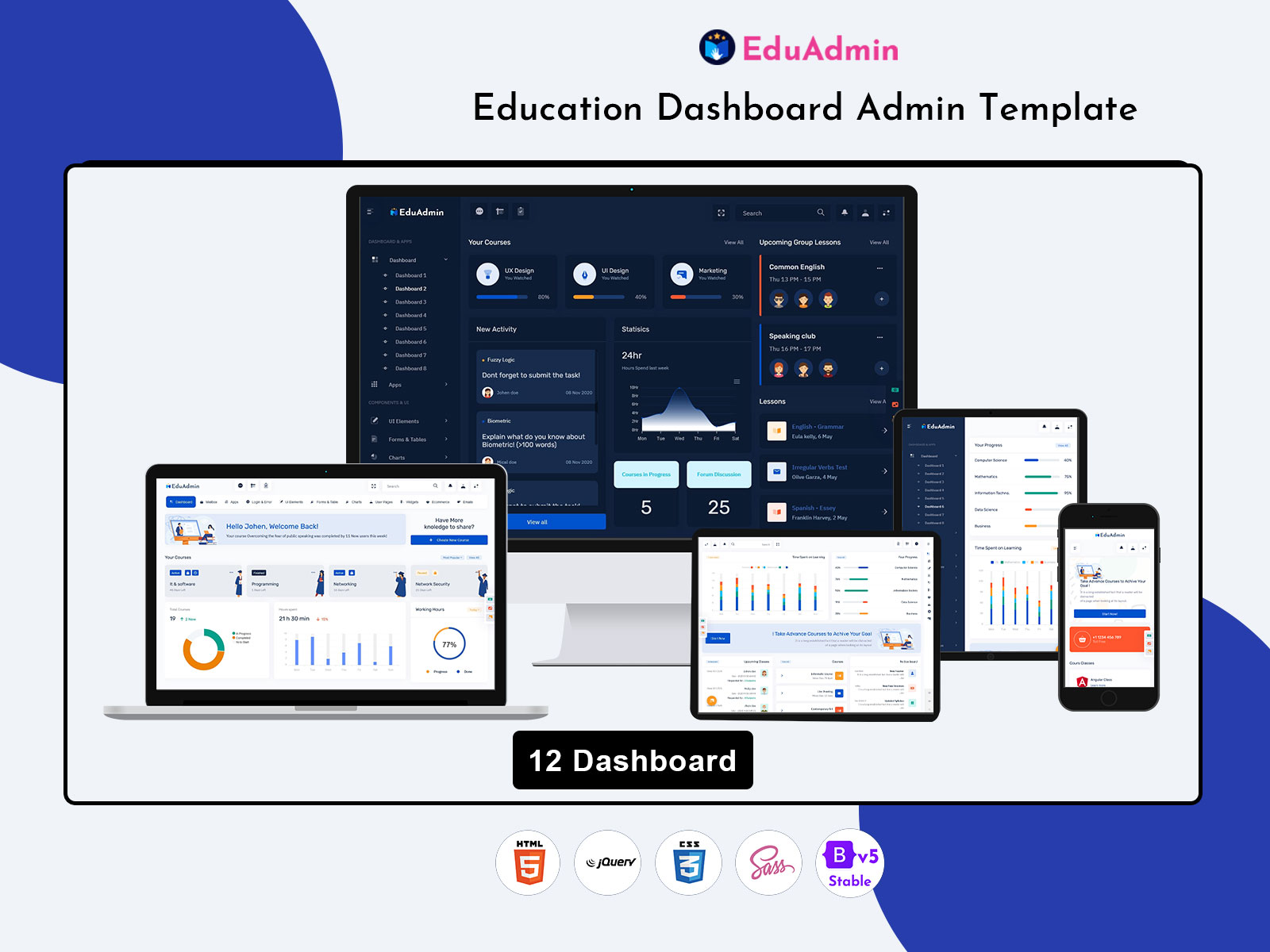 LMS Software Dashboard